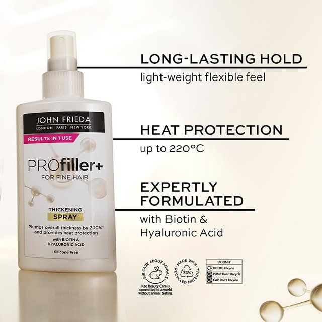 John Frieda ProFiller+ Thickening Spray   150ml