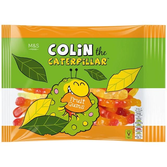 M&S Colin the Caterpillar Large Fruit Gums   400g