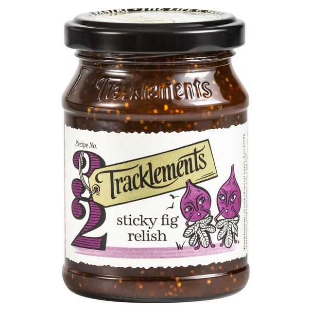 Tracklements Sticky Fig Relish   210g