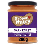 Proper Nutty Dark Roast Peanut Butter   280g GOODS M&S   