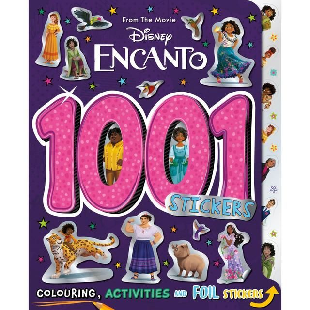 Igloobooks Disney Encanto 1001 Stickers