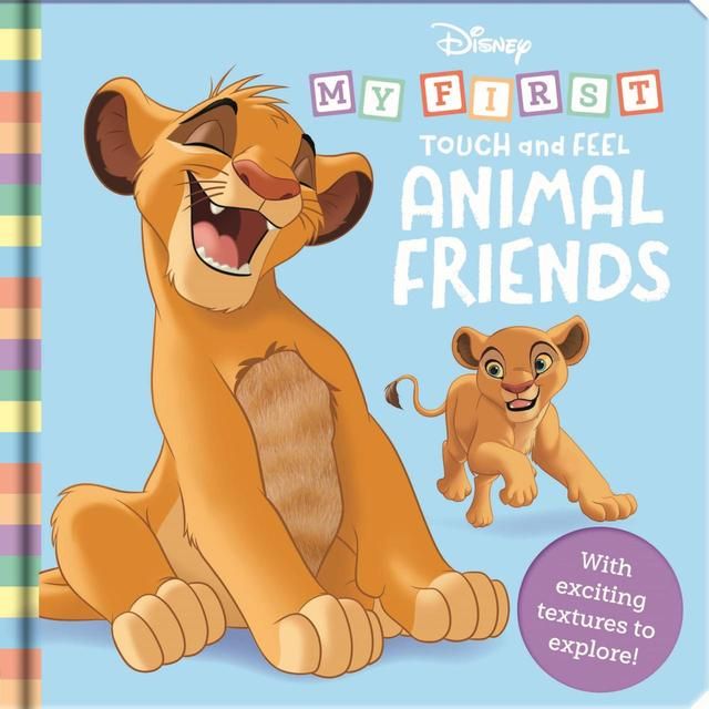 Igloobooks Disney My First Touch and Feel Animal Friends