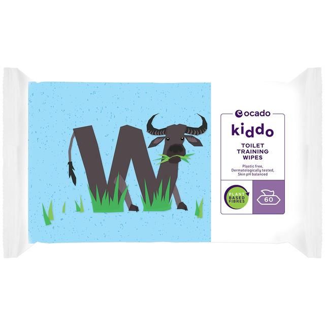 Ocado Kiddo Toilet Training Wipes   60 per pack