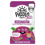 Piccolo Organic Kids Squeezy Fruit Apple Raspberry & Blueberry   4 x 90g GOODS M&S   