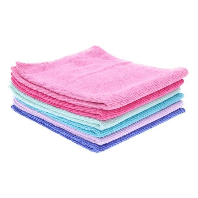 Sorbo Microfibre cloths Bubble gum 40x40cm 6pc Set GOODS M&S   