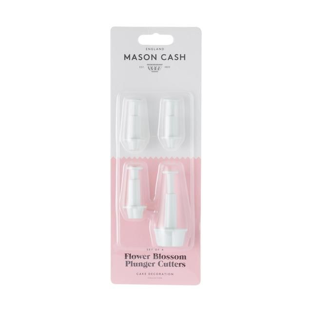 Mason Cash Set of 4 Mini Blossom Flower Plungers   4 per pack