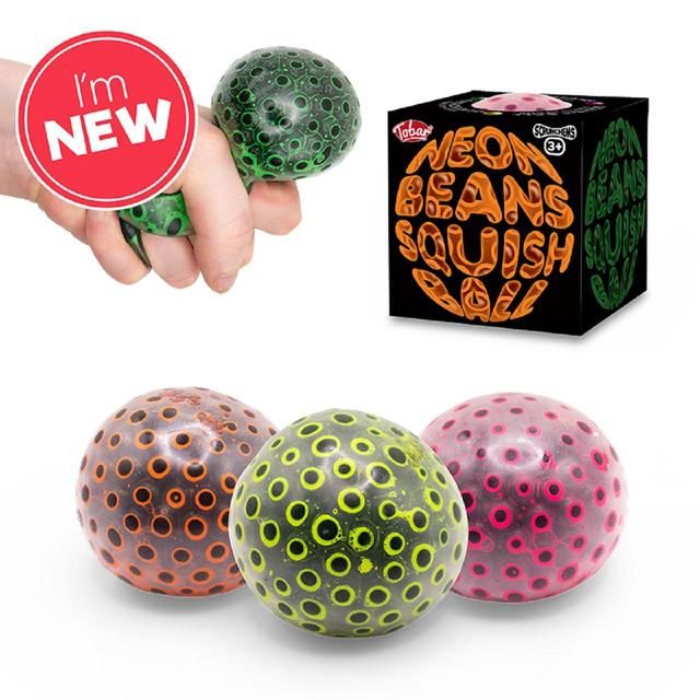 Scrunchems Neon Beans squish ball