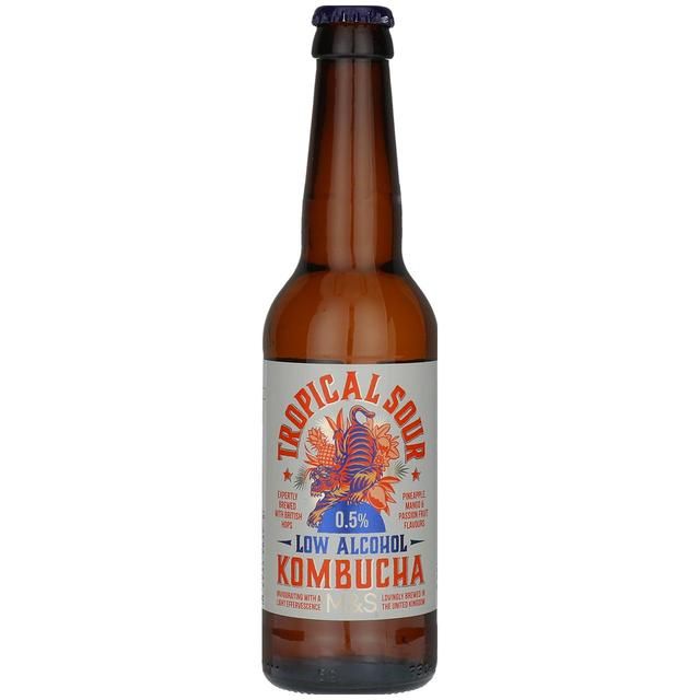 M&S Tropical Sour Kombucha   330ml GOODS M&S   