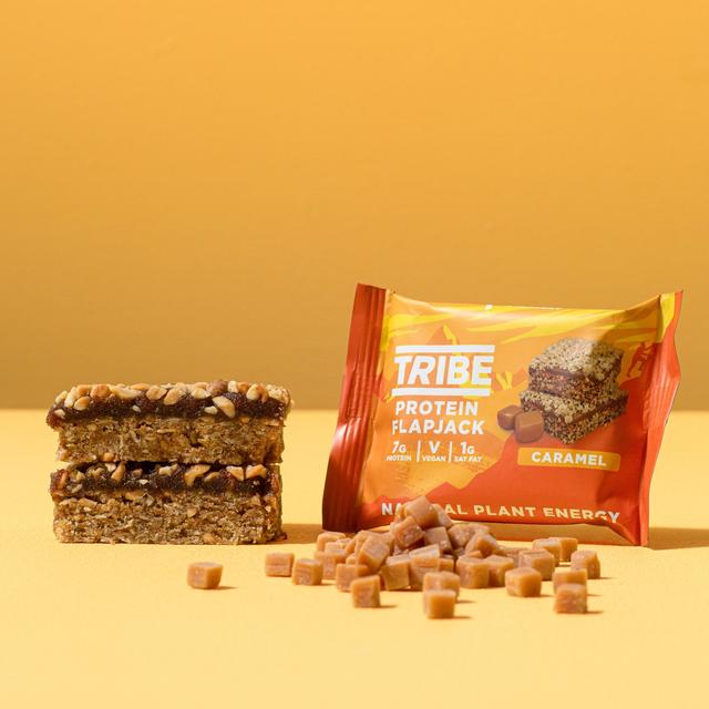 TRIBE Protein Flapjack - Caramel   50g GOODS M&S   