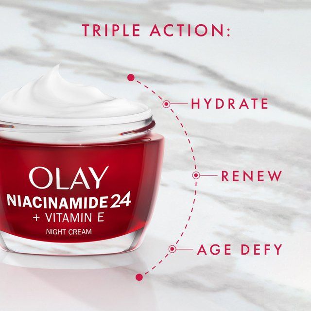 Olay Niacinamide Night Cream   50ml GOODS M&S   