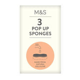 M&S 3 Pop Up Sponges   3 per pack GOODS M&S   