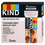 KIND Caramelised Biscuit Nut Snack Bars Multipack   3 x 30g GOODS M&S   