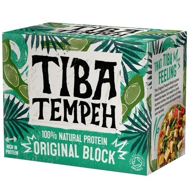 Tiba Tempeh Organic Original Block    200g GOODS M&S   