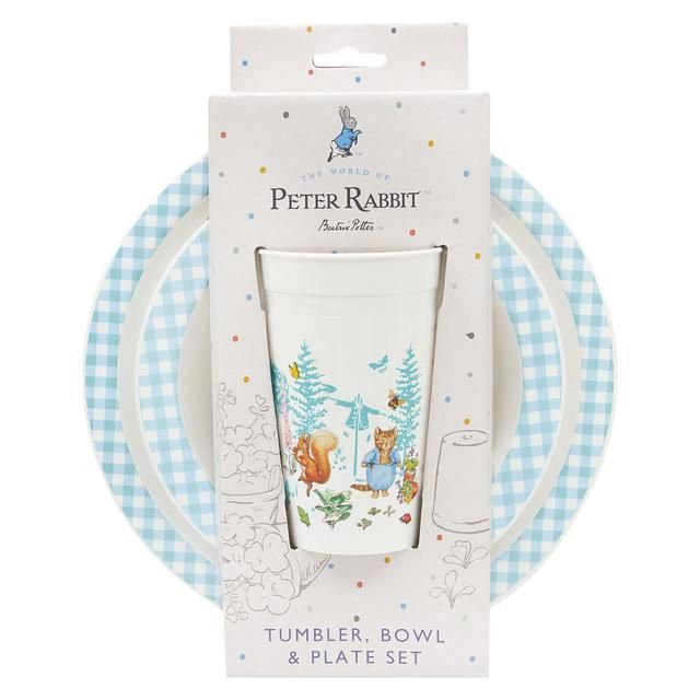 Peter Rabbit Classic 3 Piece PP Tableware Set