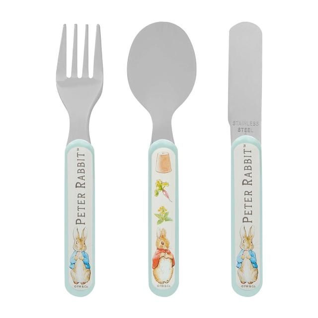 Peter Rabbit Classic 3 Piece Metal Cutlery Set