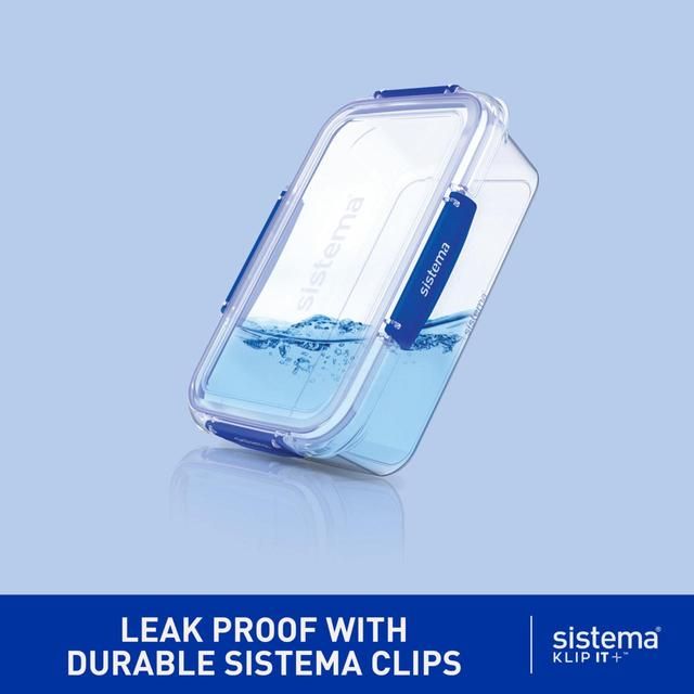 Sistema Klip It Plus Food Storage Container 3x1L   3 x 1 per pack