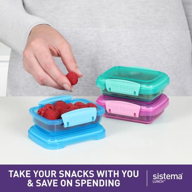 Sistema Lunch Food Storage Containers 3x200ml GOODS M&S   