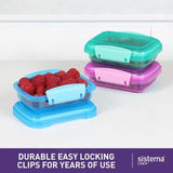 Sistema Lunch Food Storage Containers 3x200ml GOODS M&S   