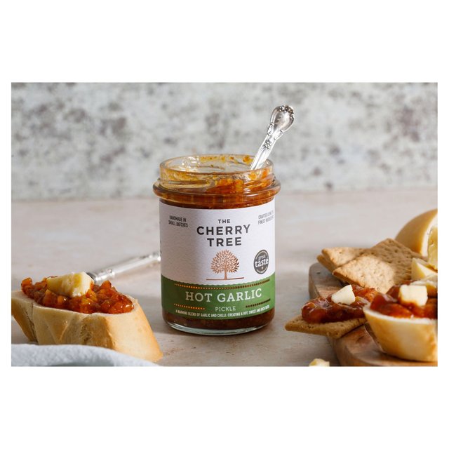 The Cherry Tree Hot Garlic Pickle   210g GOODS M&S   