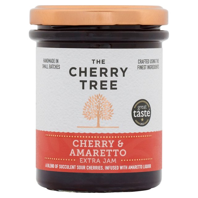 The Cherry Tree Cherry With Amaretto Extra Jam    225g