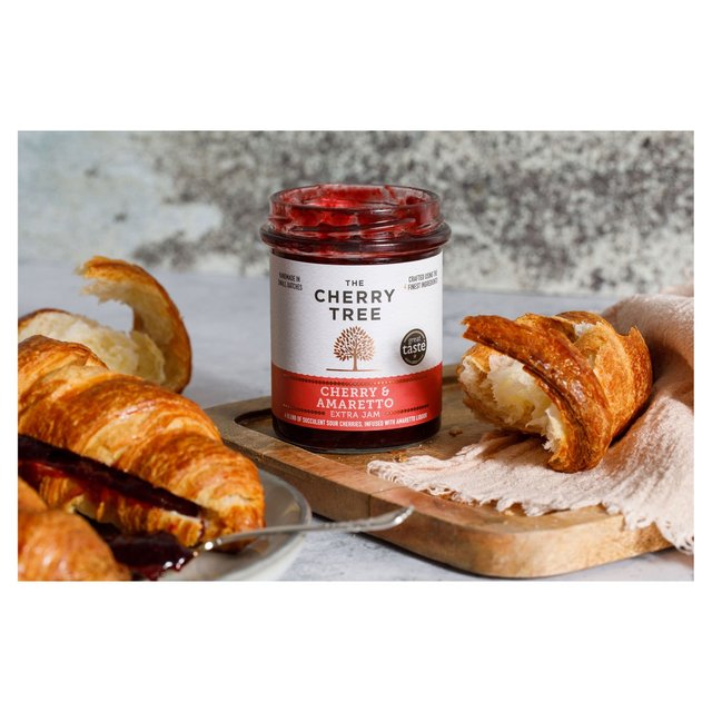 The Cherry Tree Cherry With Amaretto Extra Jam    225g