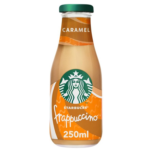 Starbucks Frappuccino Caramel Flavoured Milk Iced Coffee   250ml GOODS M&S   