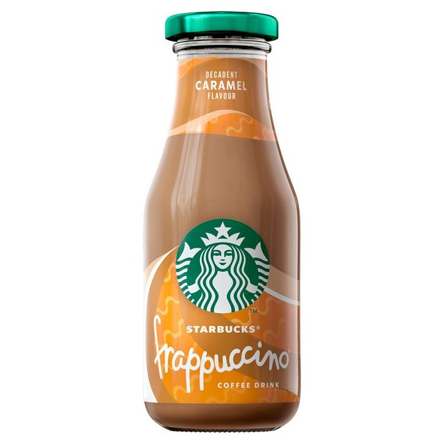 Starbucks Frappuccino Caramel Flavoured Milk Iced Coffee   250ml GOODS M&S   