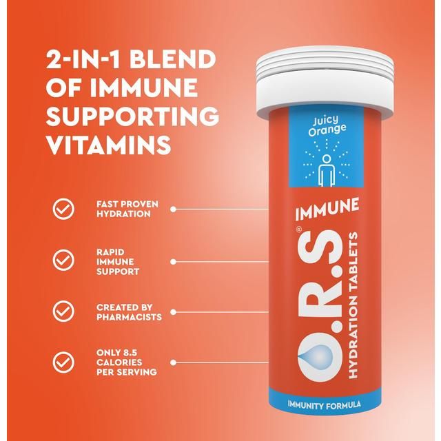 O.R.S Orange Immune Tablets   20 per pack