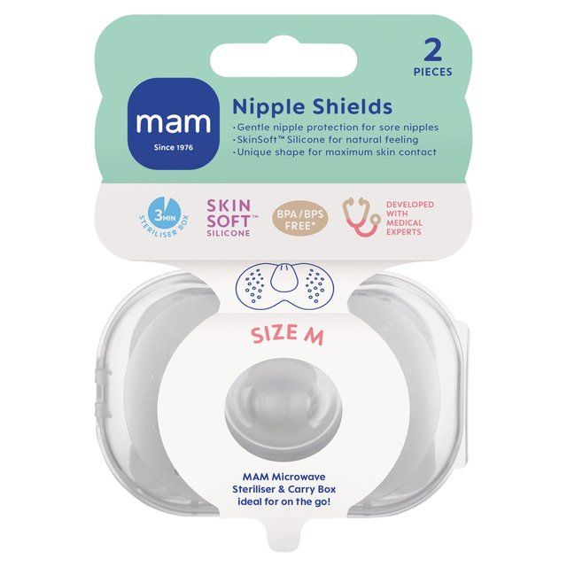 Mam UK Nipple Shield Medium   2 per pack GOODS M&S   