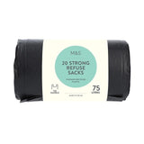 M&S Tie Handle Strong Refuse Sacks 75L   20 per pack GOODS M&S   