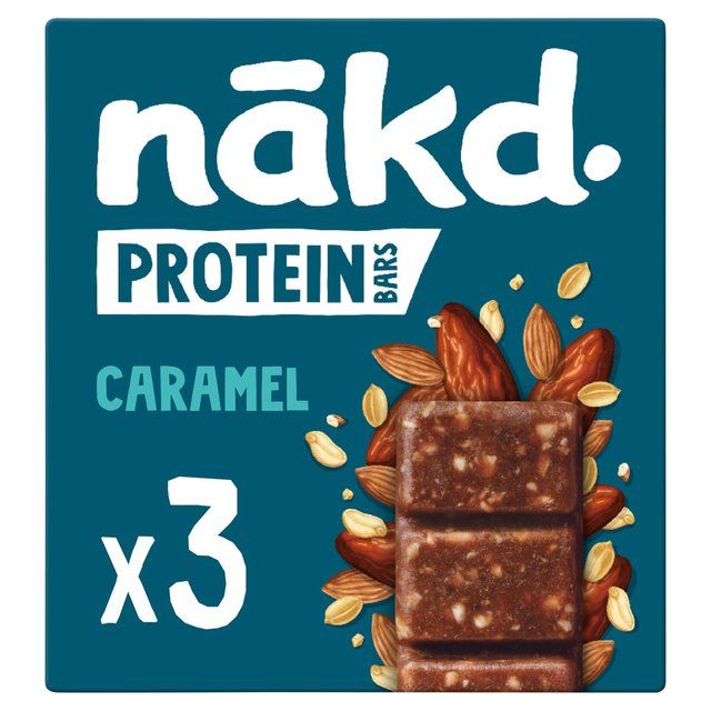 nakd. Protein Caramel Multipack    3 x 45g GOODS M&S   