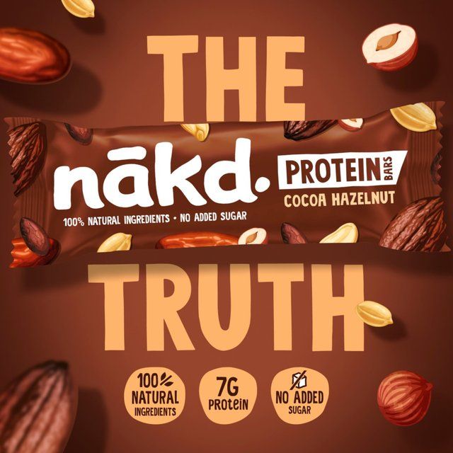 nakd. Protein Cocoa Hazelnut Multipack    3 x 45g GOODS M&S   