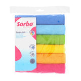 Sorbo Microfibre cloths Rainbow 40x40cm 6pcs GOODS M&S   