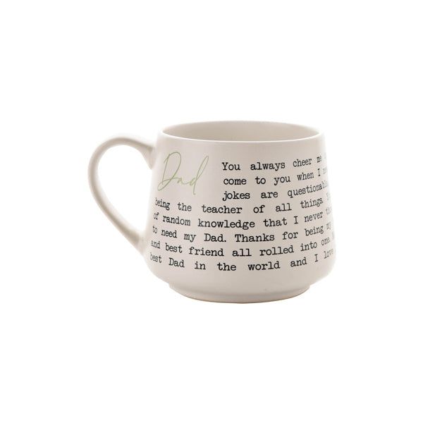 Moments Stoneware Mug - Dad