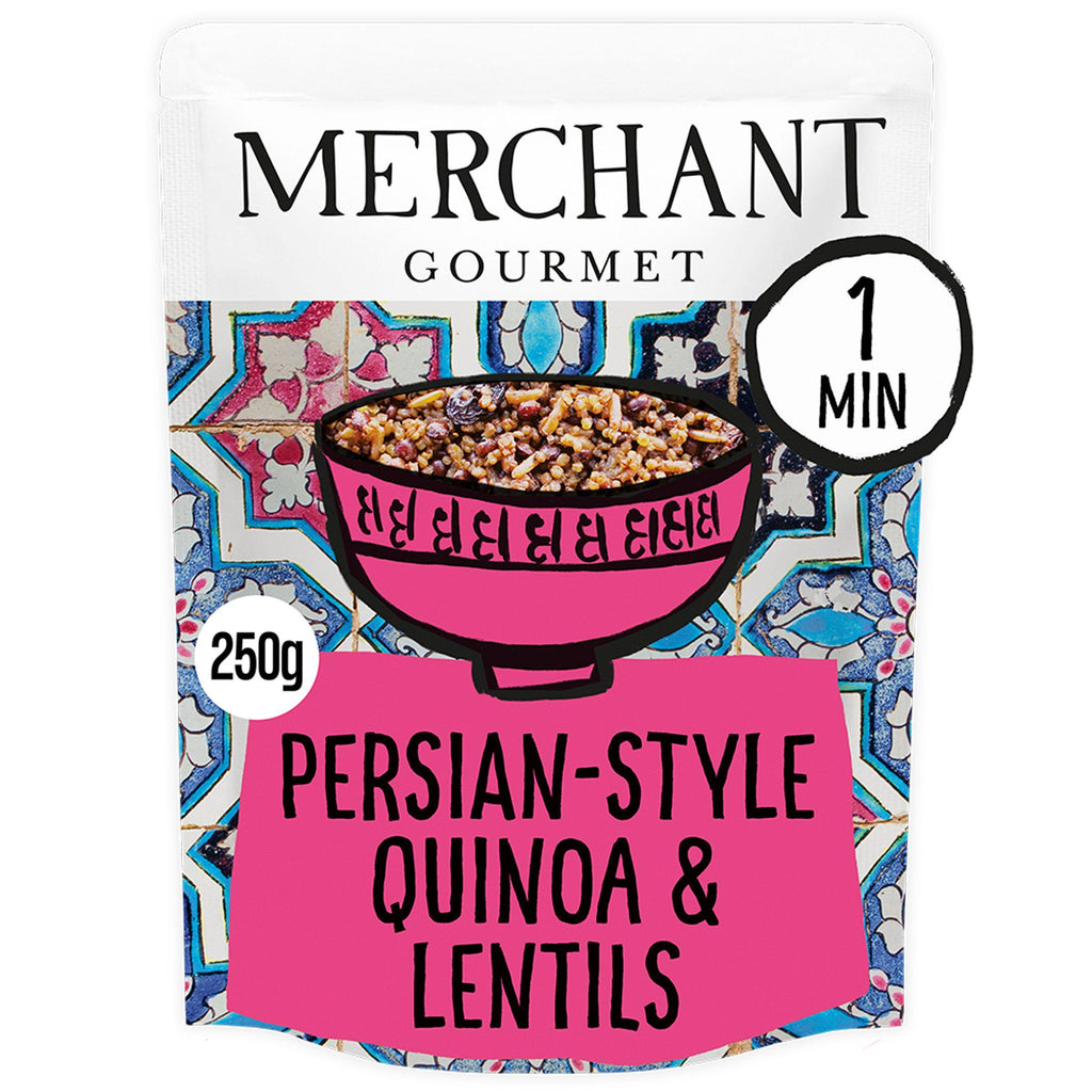 Merchant Gourmet Aromatic Persian Style Quinoa & Green Lentils 250g