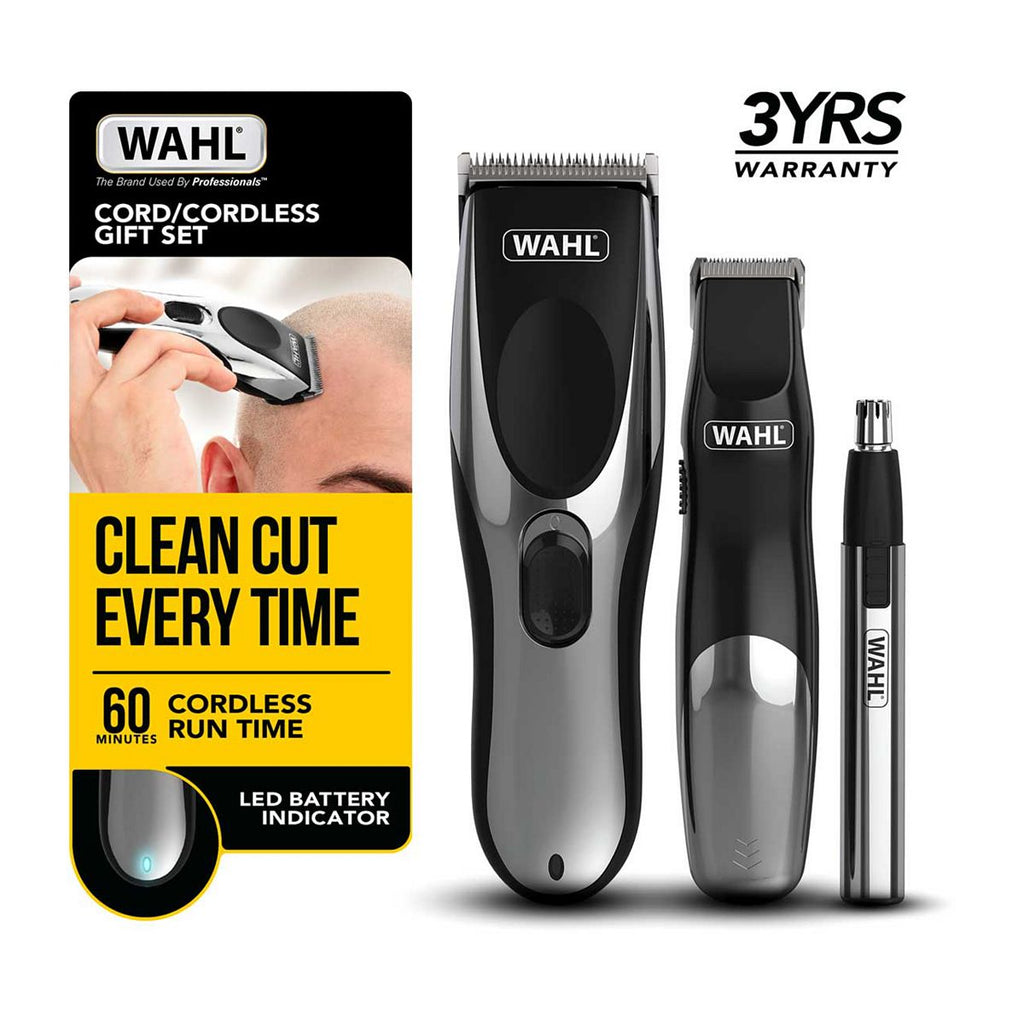 Wahl Clipper Kit Cord/Cordless Gift Set