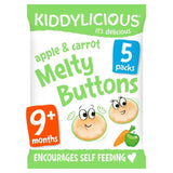 Kiddylicious Apple & Carrot Melty Buttons Baby Snacks Multi   5 x 6g GOODS M&S   