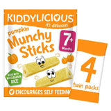 Kiddylicious Pumpkin Munchy Sticks Baby Snacks Multi   4 x 4g GOODS M&S   