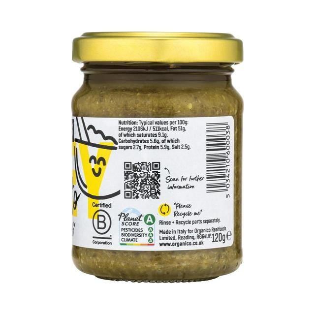 Organico Organic Genovese Pesto   120g GOODS M&S   