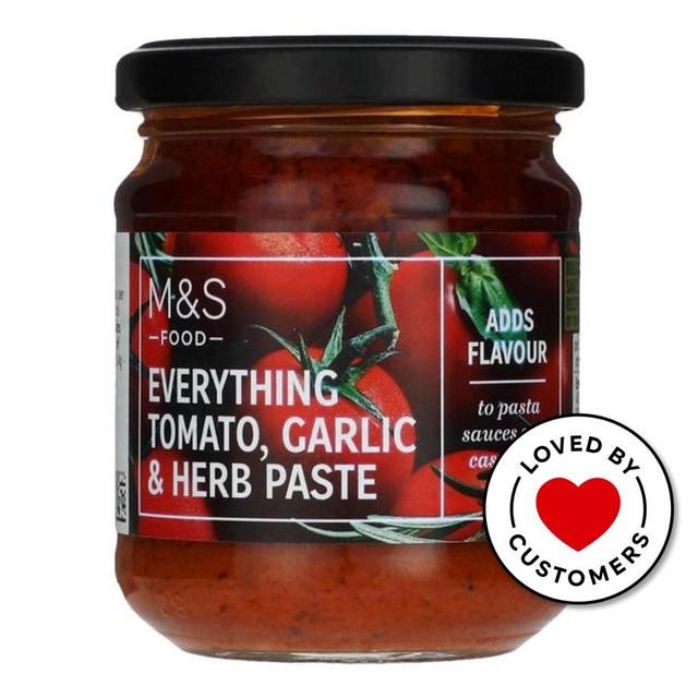 M&S Everything Tomato Garlic & Herb Paste   190g GOODS M&S   