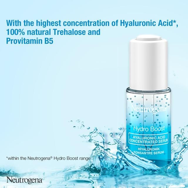 Neutrogena Hydro Boost Hyaluronic Acid Concentrated Serum   15ml GOODS M&S   