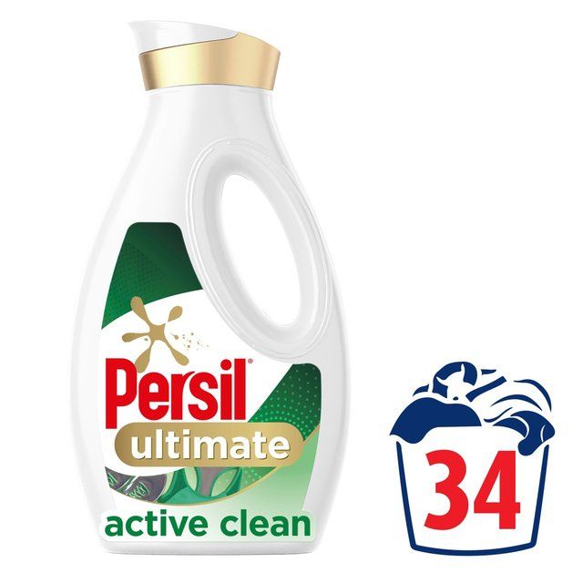 Persil Ultimate Active Clean Washing Liquid Laundry Detergent 34 Washes   918ml