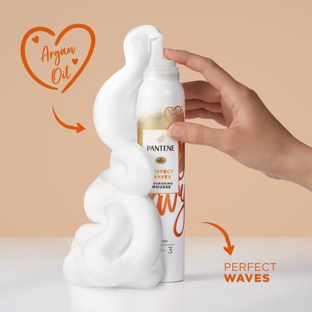 Pantene Styling Waves Mousse   200ml