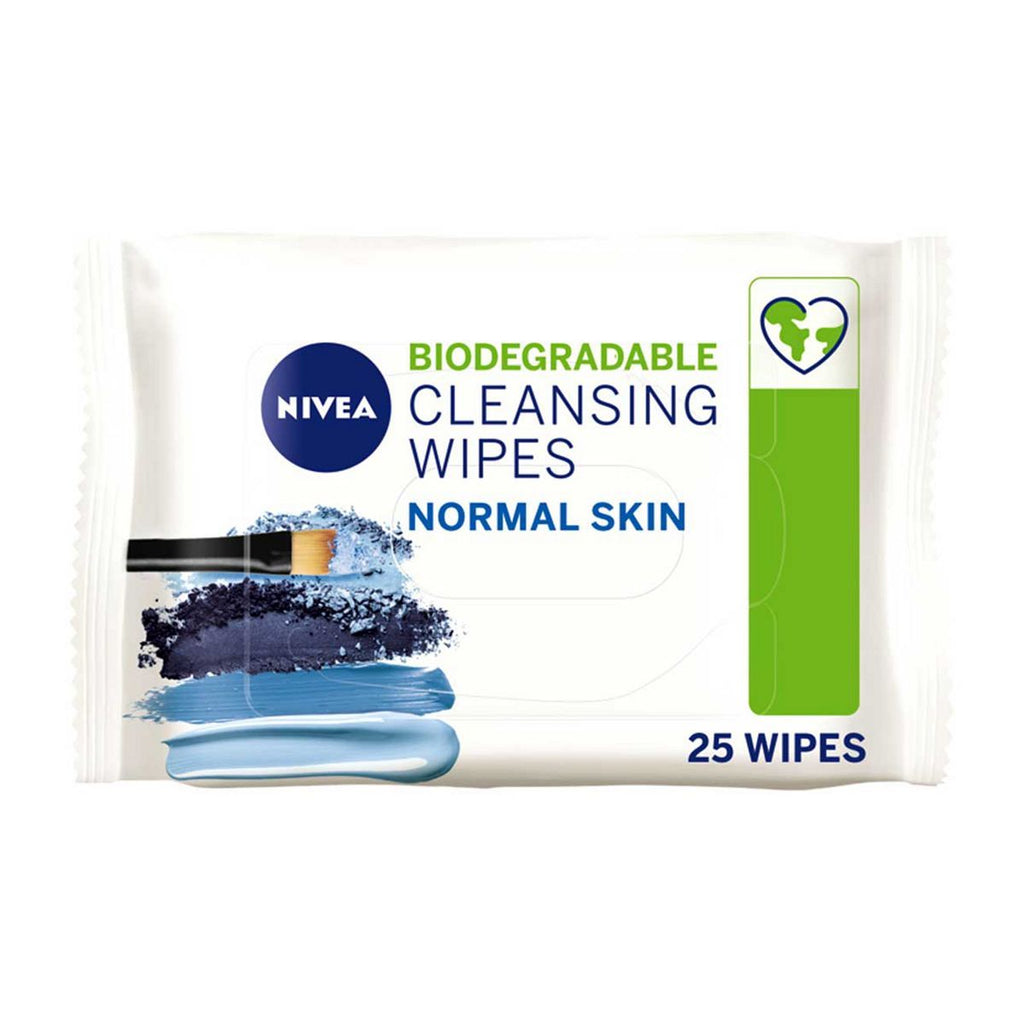 NIVEA Biodegradable Cleansing Wipes Normal Skin 25pc