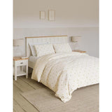 M&S Bee Stripe Bedset Single- King Ochre GOODS M&S   