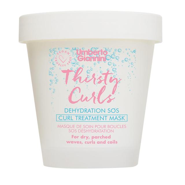 Umberto Giannini Thirsty Curls Dehydration SOS Curl Treatment Mask   210g GOODS M&S   