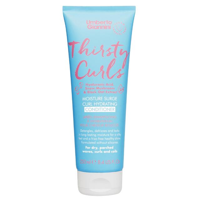 Umberto Giannini Thirsty Curls Curl Hydrating Conditioner   250ml GOODS M&S   