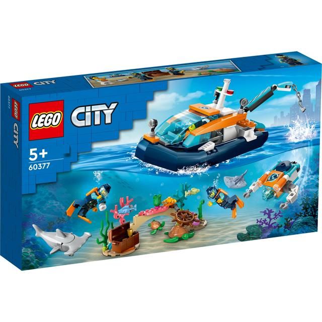 LEGO City Exploration Explorer Diving Boat 60377 5+