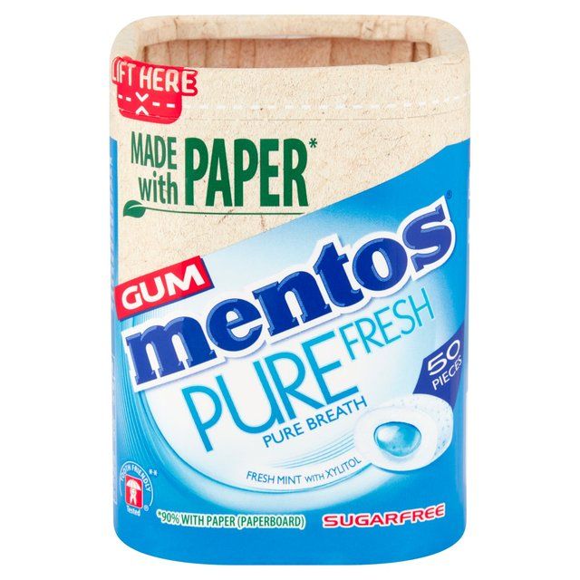 Mentos Gum Pure Fresh Freshmint Chewing Gum   100g GOODS M&S   