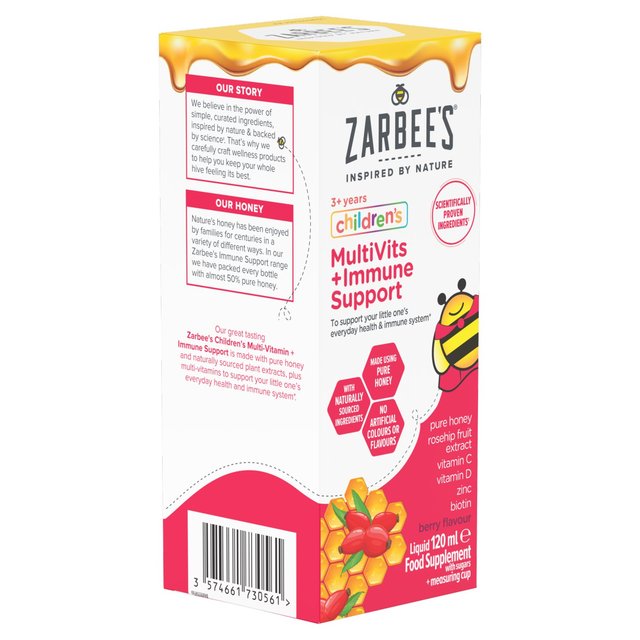 Zarbee's Children's Multivits + Immune Support   120ml GOODS M&S   